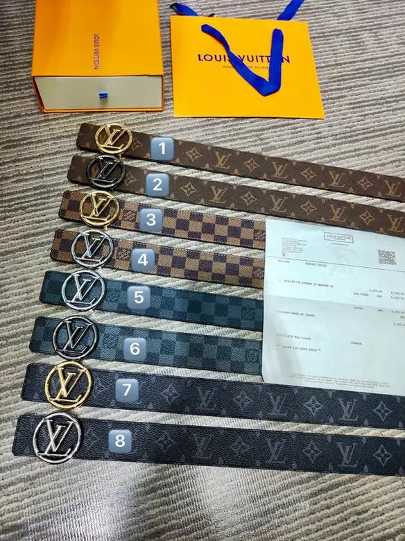 LV Belt 40mmX95-125cm 7D91